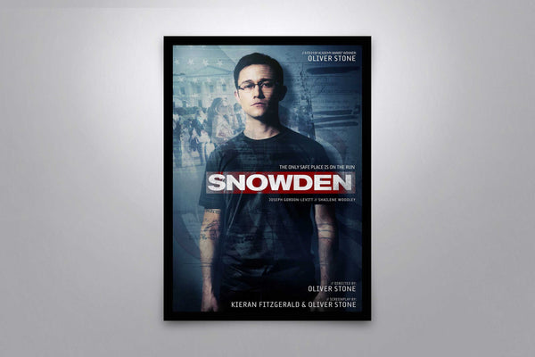 Snowden Signed Poster with COA