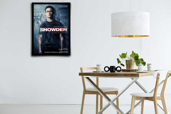 Snowden Signed Poster with COA