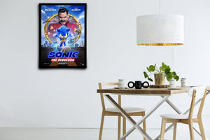 Sonic the Hedgehog Signed Poster with COA