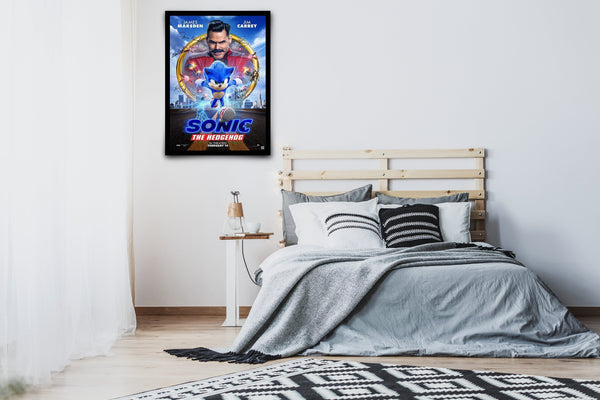 Sonic the Hedgehog Signed Poster with COA