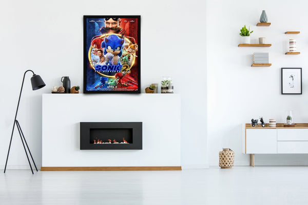 Sonic the Hedgehog 2 Signed Poster with COA