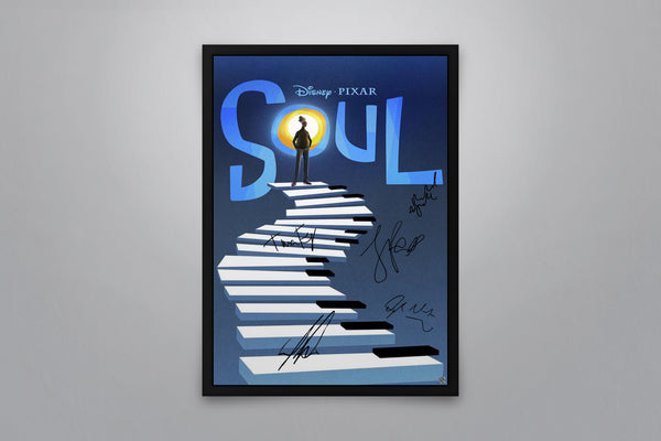 Soul Signed Poster with COA