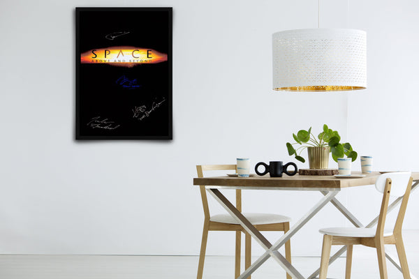 Space: Above And Beyond Signed Poster with COA