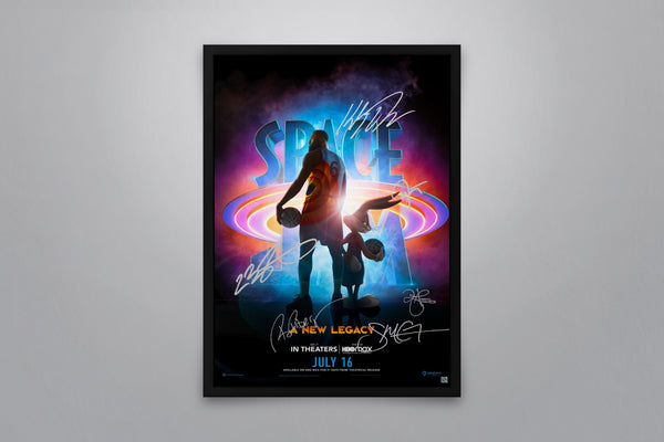 Space Jam: A New Legacy Signed Poster with COA