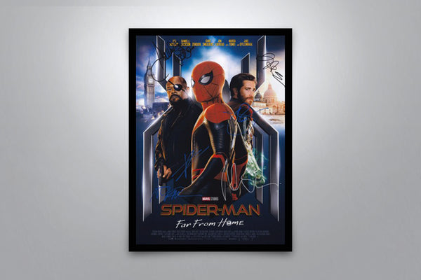 Spider-Man: Far From Home - Signed Poster + COA