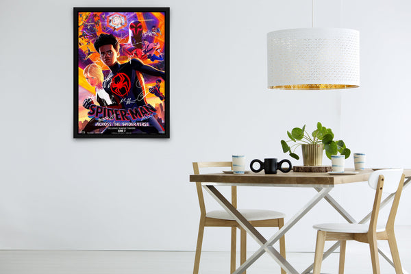 Spider-Man: Across the Spider-Verse - Signed Poster + COA