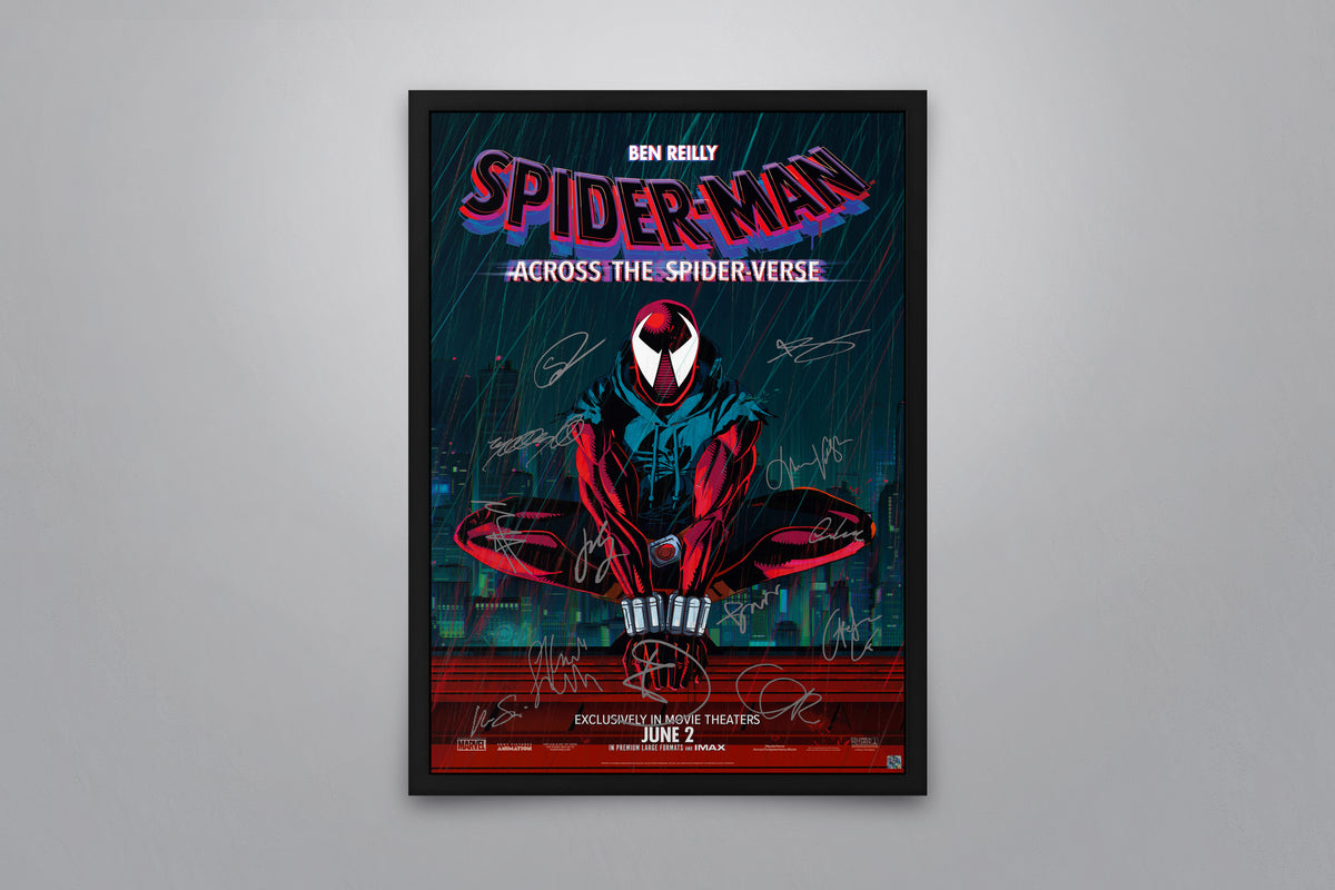 Spider-Man: Across the Spider-Verse - Signed Poster + COA