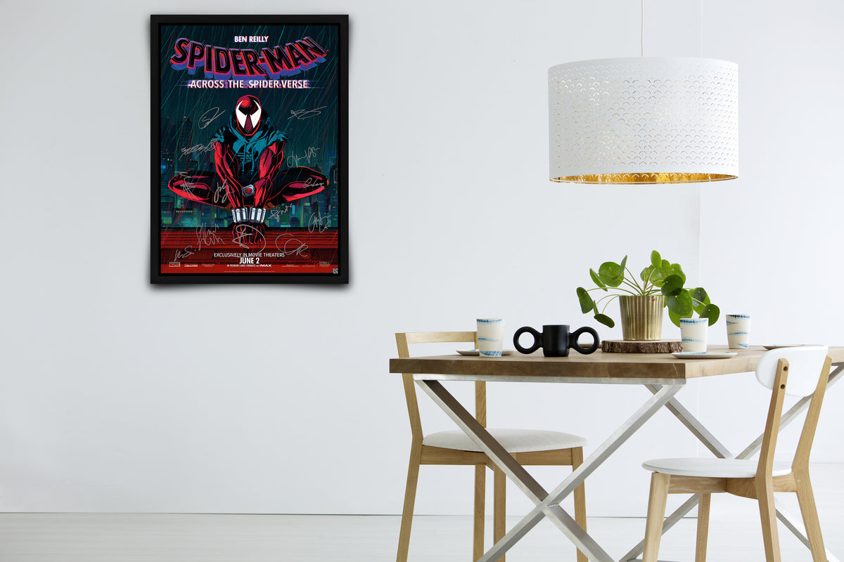 Spider-Man: Across the Spider-Verse - Signed Poster + COA