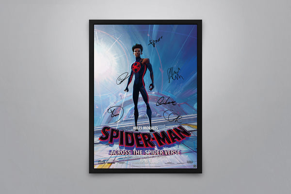 Spider-Man: Across the Spider-Verse - Signed Poster + COA