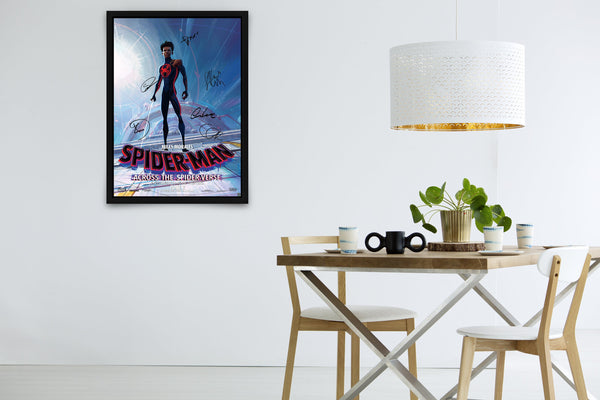 Spider-Man: Across the Spider-Verse - Signed Poster + COA