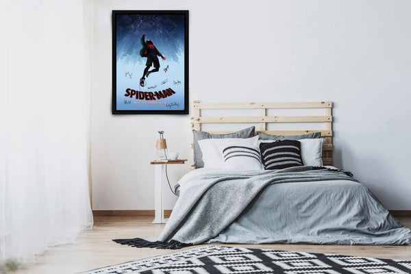Spider-Man: Into The Spider-Verse Signed Poster with COA