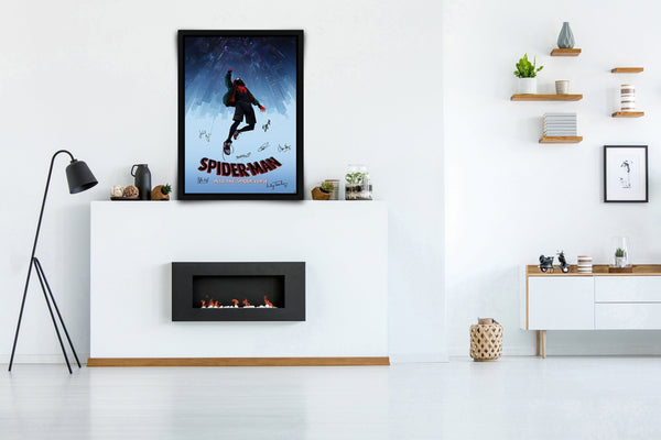 Spider-Man: Into The Spider-Verse Signed Poster with COA