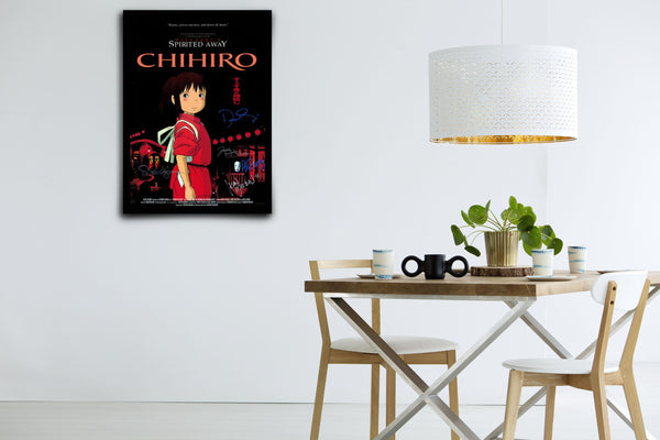 Spirited Away - Signed Poster + COA