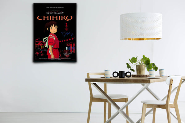 Spirited Away Signed Poster with COA