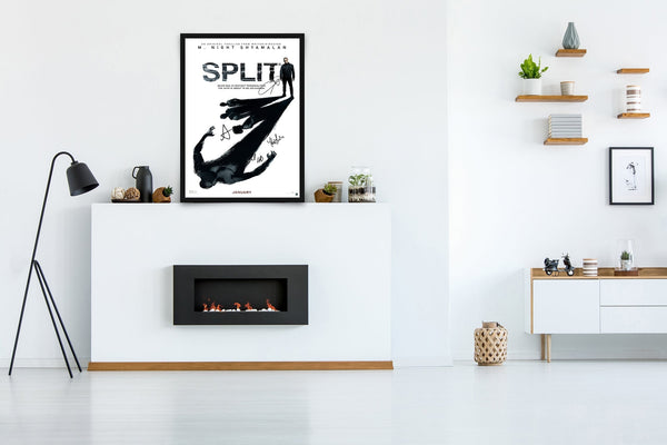 Split Signed Poster with COA