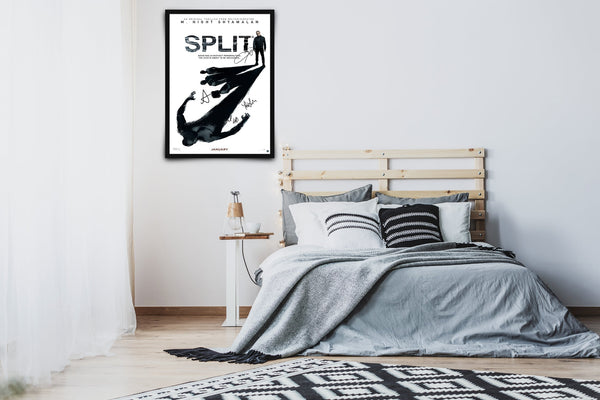 Split Signed Poster with COA