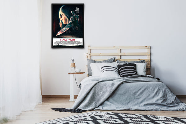 Stage Fright (2014) Signed Poster with COA