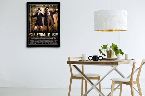 Stan & Ollie Signed Poster with COA