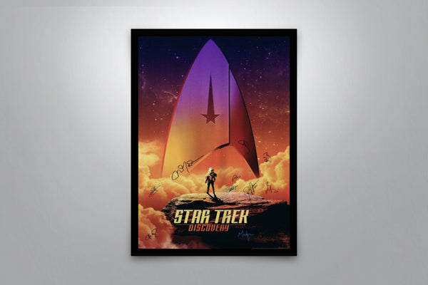 Star Trek Discovery Signed Poster with COA