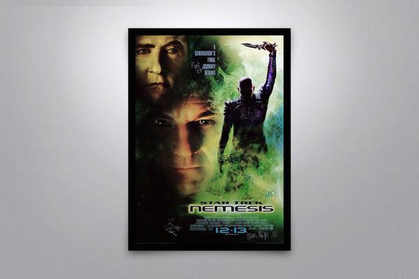 Star Trek Nemesis Signed Poster with COA