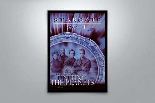 Stargate SG 1 Signed Poster with COA