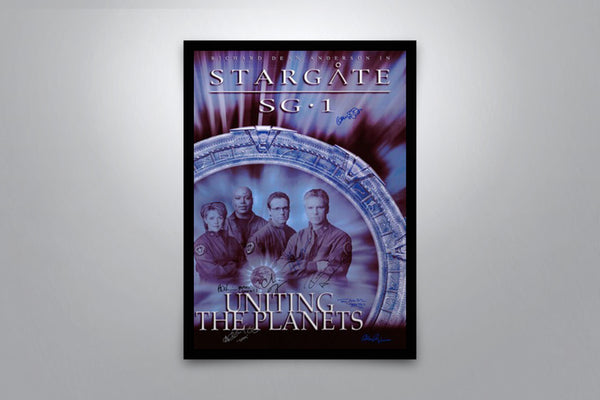 Stargate SG 1 Signed Poster with COA