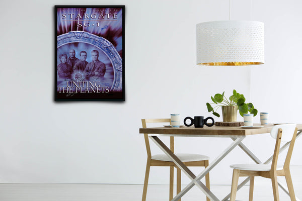 Stargate SG 1 Signed Poster with COA