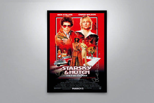 Starsky & Hutch Signed Poster with COA
