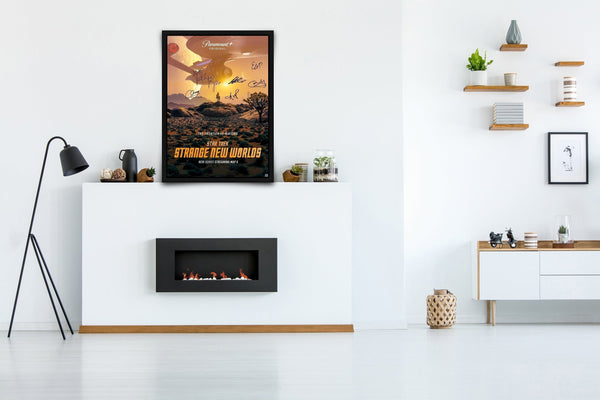 Star Trek: Strange New Worlds Signed Poster with COA