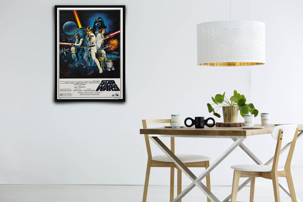 Star Wars: Episode IV - A New Hope Signed Poster with COA