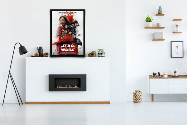 Star Wars: The Last Jedi Signed Poster with COA