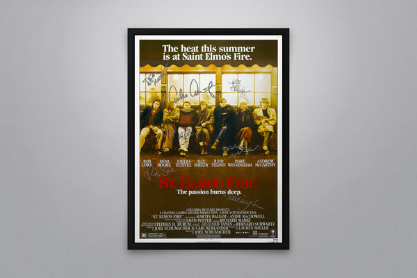 St. Elmo's Fire - Signed Poster + COA