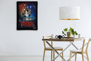 Stranger Things Signed Poster with COA