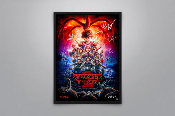 Stranger Things 2 Signed Poster with COA