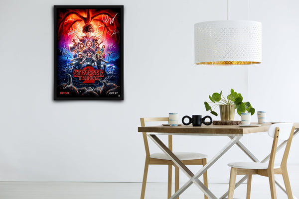 Stranger Things 2 Signed Poster with COA