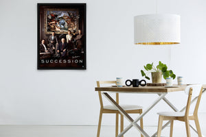 Succession Signed Poster with COA