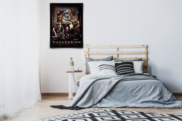 Succession Signed Poster with COA