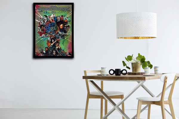 Suicide Squad Signed Poster with COA