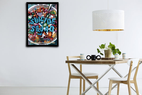 Suicide Squad Signed Poster with COA