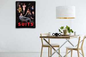 Suits Signed Poster with COA
