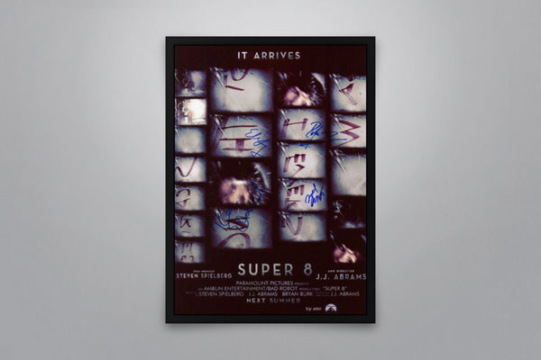 Super 8 Signed Poster with COA