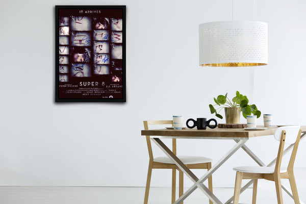 Super 8 Signed Poster with COA