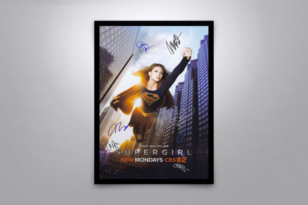Supergirl Signed Poster with COA
