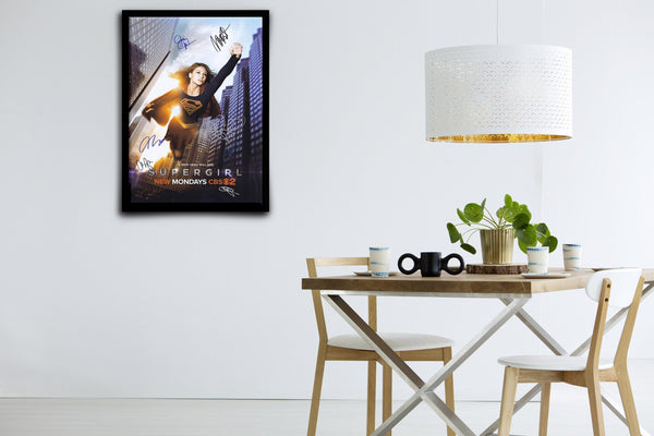 Supergirl Signed Poster with COA