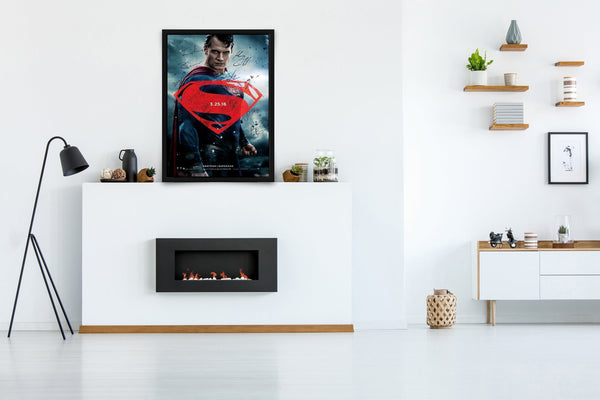 Superman, Dawn of Justice Signed Poster with COA