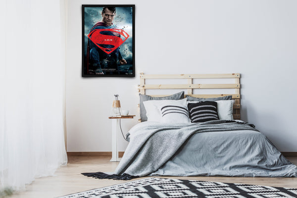 Superman, Dawn of Justice Signed Poster with COA