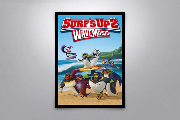 Surf's Up 2: Wave Mania Signed Poster with COA