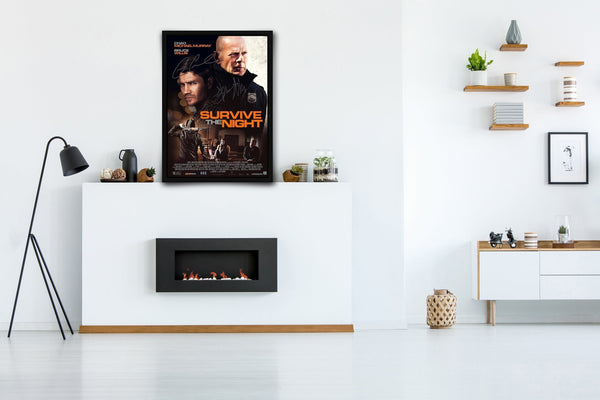 Survive the Night Signed Poster with COA
