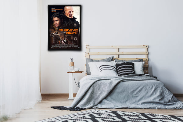 Survive the Night Signed Poster with COA