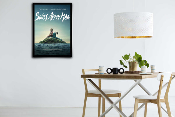 Swiss Army Man Signed Poster with COA